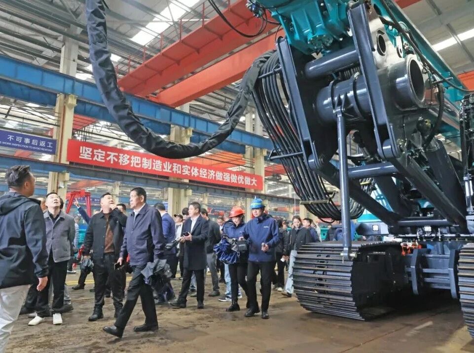 山河智能举行电动旋挖钻机新品发布会,收获1.2亿元订单