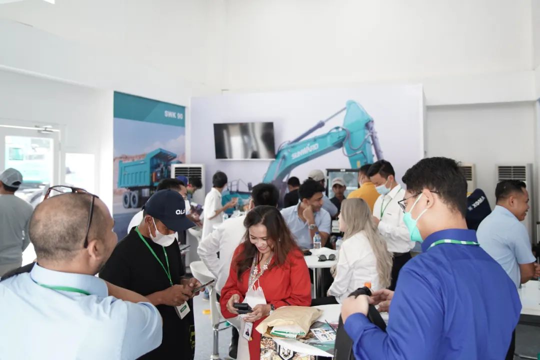 本地化建设显成效！山河智能携矿山成套装备亮相印尼矿业展