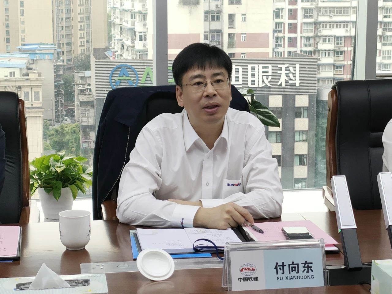 适应新形势，寻求新合作！山河智能到访中铁二十三局